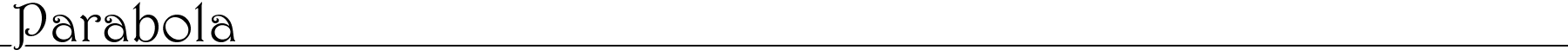 Parabola （パラボラ会事務局）